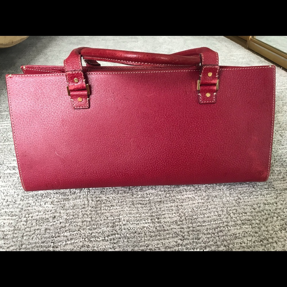 Kate Spade Red handbag purse good used con… - Picture 2 of 4